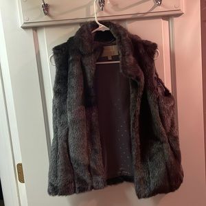 Grey/purple tone vest, banana republic, never worn